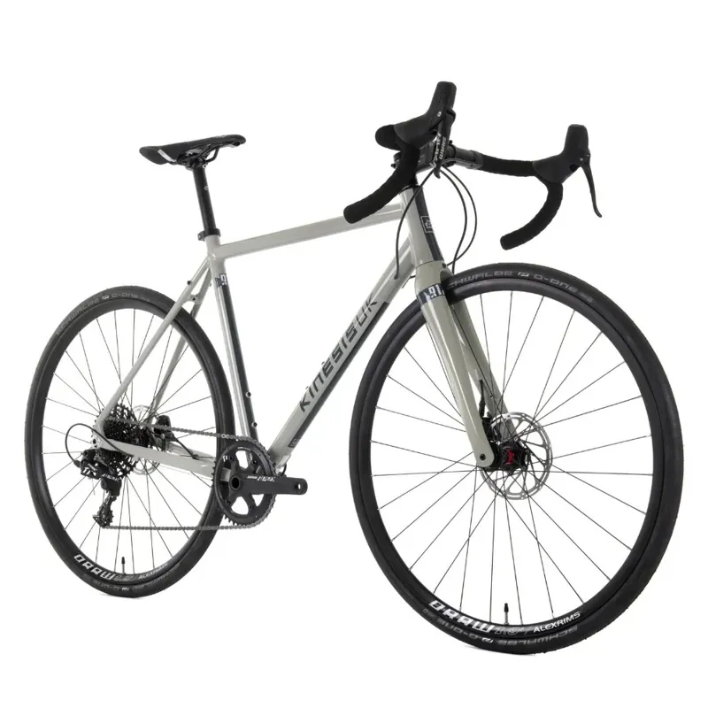 Kinesis UK R1 2024 Gravel Road Bike - Grey-1
